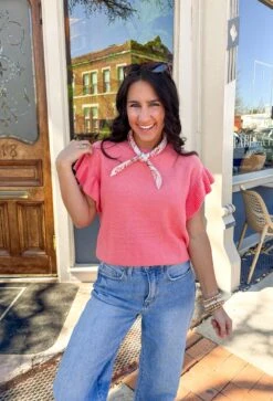 Make Your Choice Short Sleeve Sweater