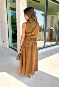 Maple Latte Midi Dress 15 Maple Latte Midi Dress -Modern Women Wear WEB MapleLatteMidiDress8