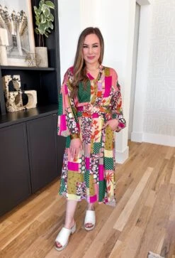 My Own Way Midi Dress