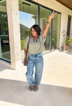 On The Same Page Top In Olive -Modern Women Wear WEB OnTheSamePageTop6