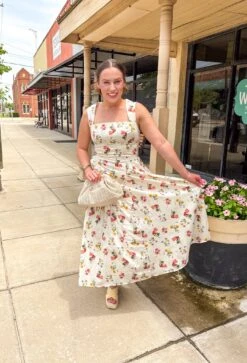 Perfect Promises Floral Midi Dress -Modern Women Wear WEB PerfectPromisesFloralMidiDress3