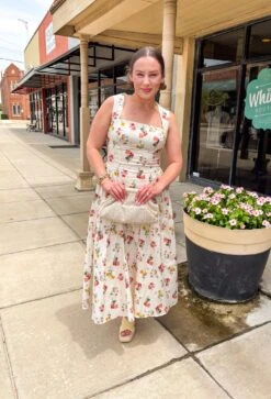 Perfect Promises Floral Midi Dress -Modern Women Wear WEB PerfectPromisesFloralMidiDress4