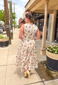 Perfect Promises Floral Midi Dress -Modern Women Wear WEB PerfectPromisesFloralMidiDress7