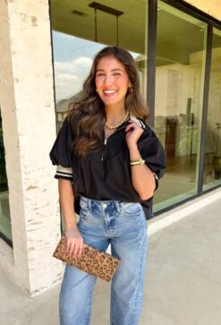 Picking Sides Top In Black