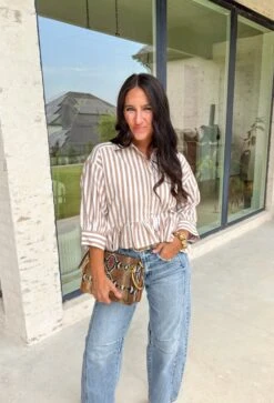 Read My Mind Stripe Top