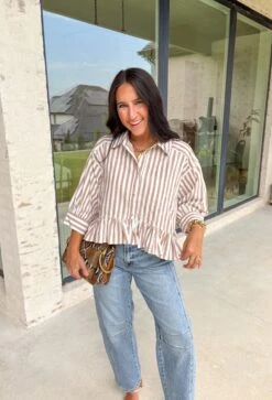 Read My Mind Stripe Top -Modern Women Wear WEB ReadMyMindStripeTop4