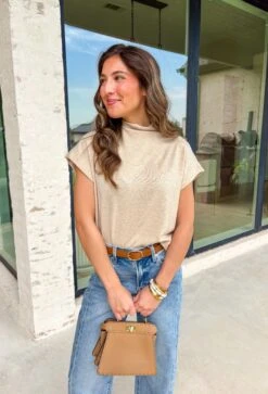 Second Guessing Top In Oatmeal -Modern Women Wear WEB SecondGuessingTopinOatmeal2