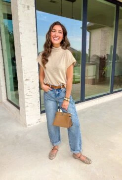 Second Guessing Top In Oatmeal -Modern Women Wear WEB SecondGuessingTopinOatmeal5