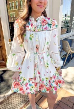 Secret Garden Floral Dress -Modern Women Wear WEB SecretGardenFloralDress2