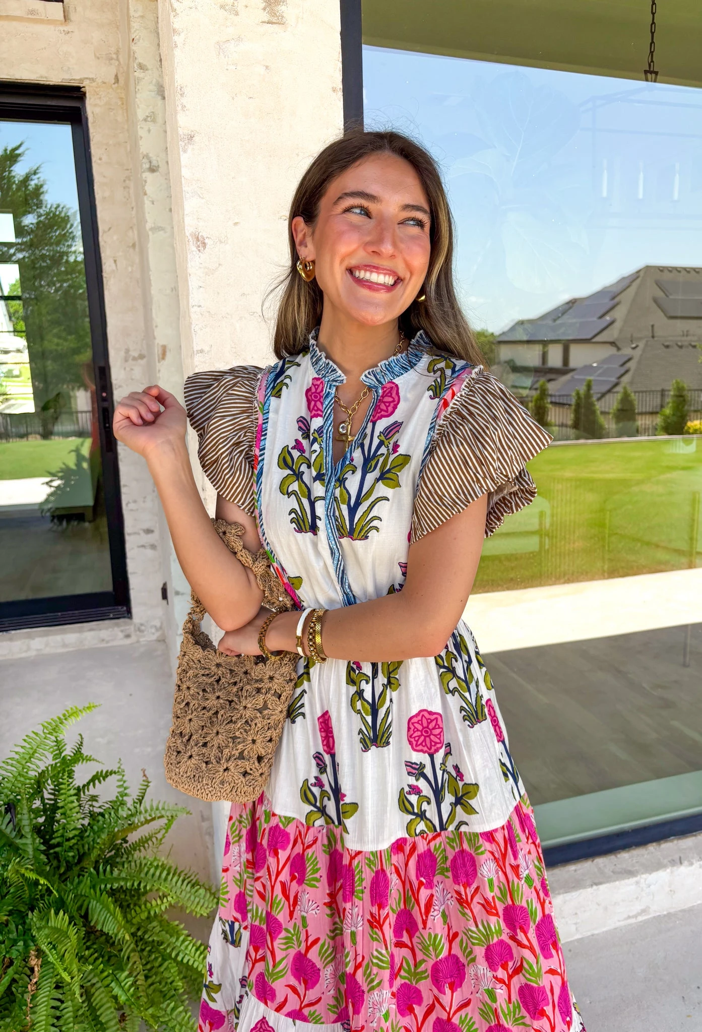 Seize The Day Floral Midi Dress 2 Seize The Day Floral Midi Dress - Image 2