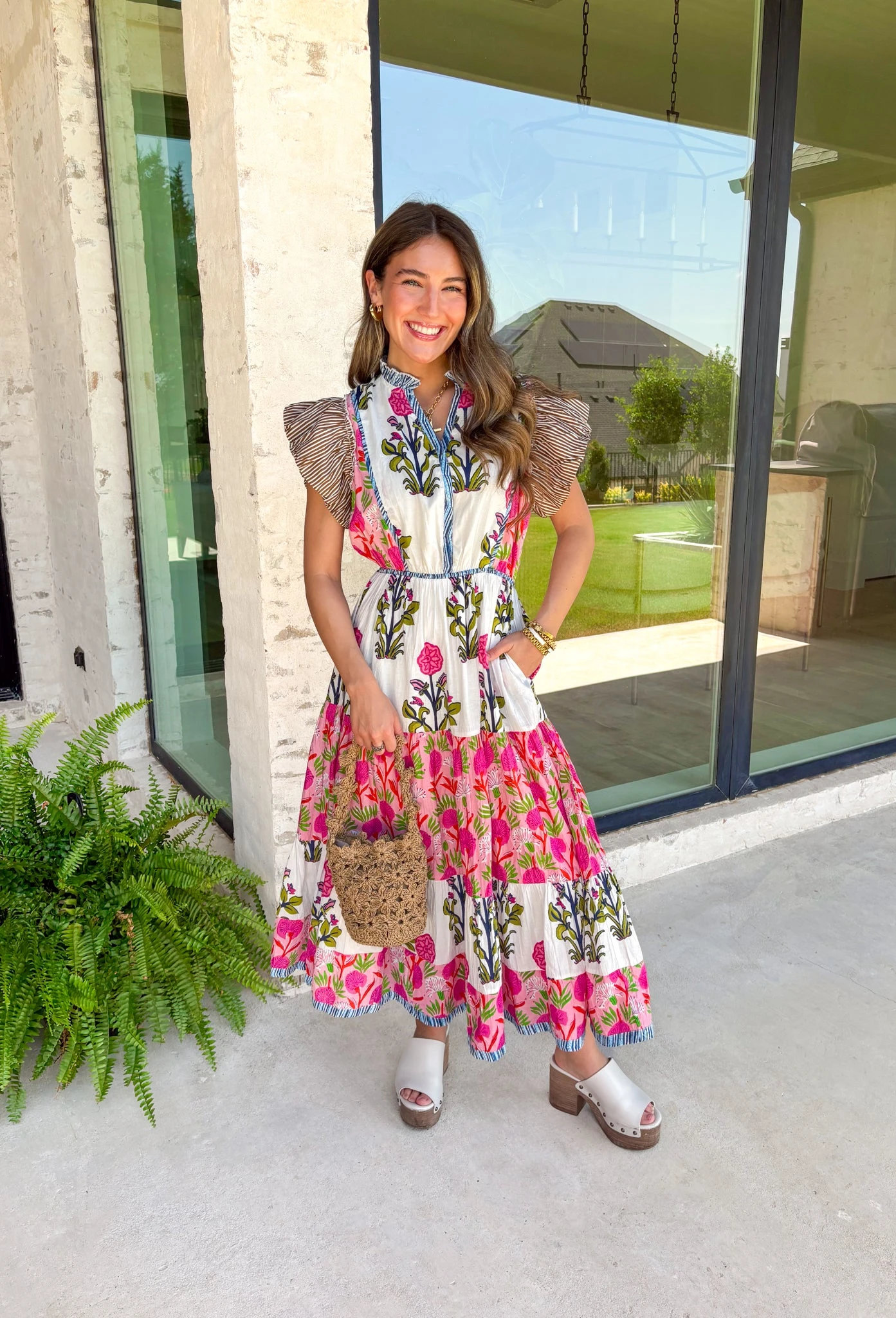 Seize The Day Floral Midi Dress 4 Seize The Day Floral Midi Dress - Image 4