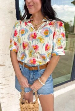 Soft Side Floral Top 10 Soft Side Floral Top -Modern Women Wear WEB SoftSideFloralTop2