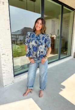 Sonoma Charm Floral Top -Modern Women Wear WEB SonomaCharmFloralTop8