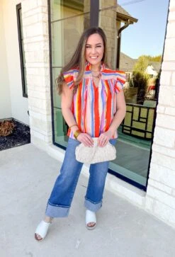 Spring Fling Ruffle Top -Modern Women Wear WEB SpringFlingRuffleTop6