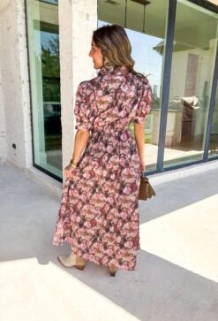 Stay Close Floral Midi Dress -Modern Women Wear WEB StayCloseFloralMidiDress1