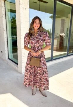 Stay Close Floral Midi Dress -Modern Women Wear WEB StayCloseFloralMidiDress2