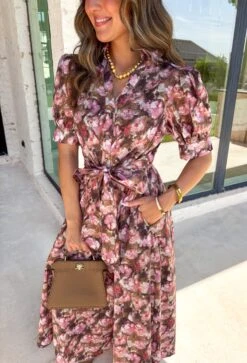 Stay Close Floral Midi Dress -Modern Women Wear WEB StayCloseFloralMidiDress5