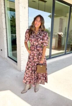 Stay Close Floral Midi Dress -Modern Women Wear WEB StayCloseFloralMidiDress6