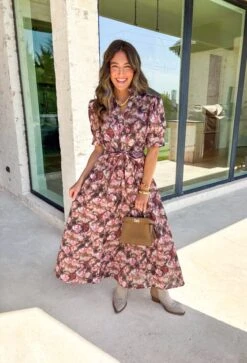 Stay Close Floral Midi Dress -Modern Women Wear WEB StayCloseFloralMidiDress7