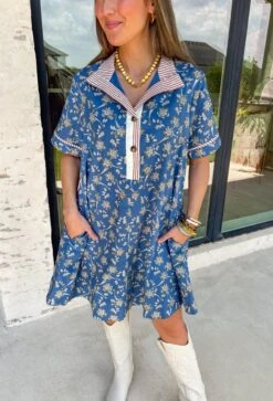 Stay Connected Floral Dress -Modern Women Wear WEB StayConnectedFloralDress3