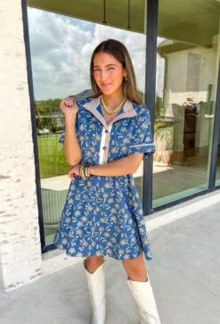 Stay Connected Floral Dress -Modern Women Wear WEB StayConnectedFloralDress4
