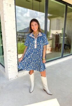 Stay Connected Floral Dress -Modern Women Wear WEB StayConnectedFloralDress6