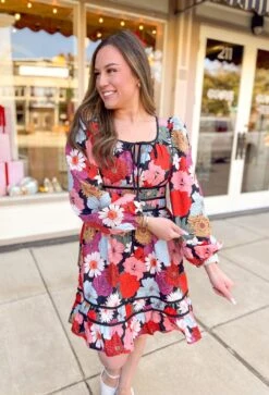 Stay Flirty Floral Dress -Modern Women Wear WEB StayFlirtyFloralDress5