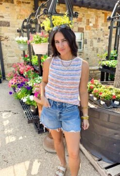 Striped Bliss Knit Tank