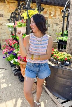 Striped Bliss Knit Tank -Modern Women Wear WEB StripedBlissKnitTank6