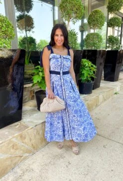 Summer Love Floral Midi Dress