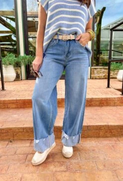 Tamera High Rise Wide Leg Jean By Lovervet