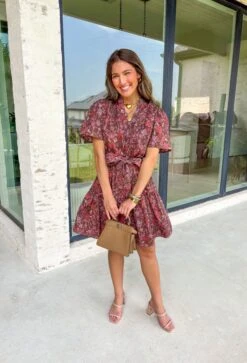 Thankful Moment Floral Dress -Modern Women Wear WEB ThankfulMomentsFloralDress7