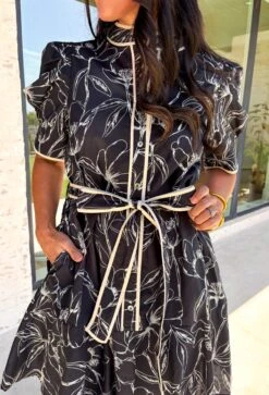 Topic Of Conversation Floral Dress -Modern Women Wear WEB TopicOfConversationFloralDress2