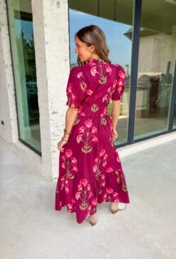 Triple Take Floral Midi Dress -Modern Women Wear WEB TripleTakeFloralMidiDress2