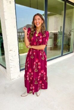 Triple Take Floral Midi Dress -Modern Women Wear WEB TripleTakeFloralMidiDress3