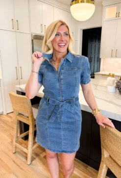 Western Charm Denim Dress -Modern Women Wear WEB WesternCharmDenimDress7