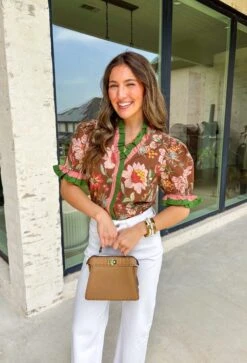 Worth The Wait Floral Top