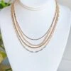 It Girl Layered Necklace In Neutral